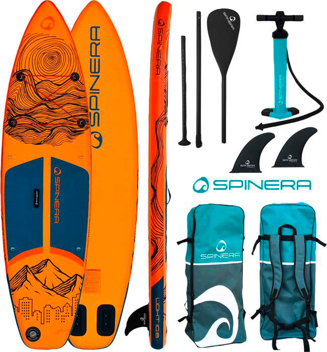 Spinera Stand up paddling Light Set 6 teilig Fritz Berger Campingbedarf