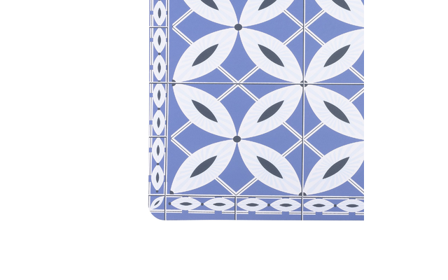 Westmark arabesque placemats 43,5 x 28,5 cm blauw - 4-delige set