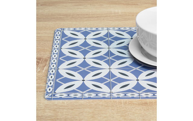 Sets de table Westmark Arabesque 4 pièces 43,5 x 28,5 cm bleu