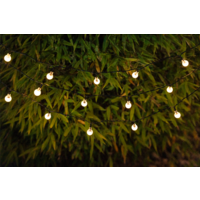 Guirlande lumineuse solaire 50 boules LED Berger