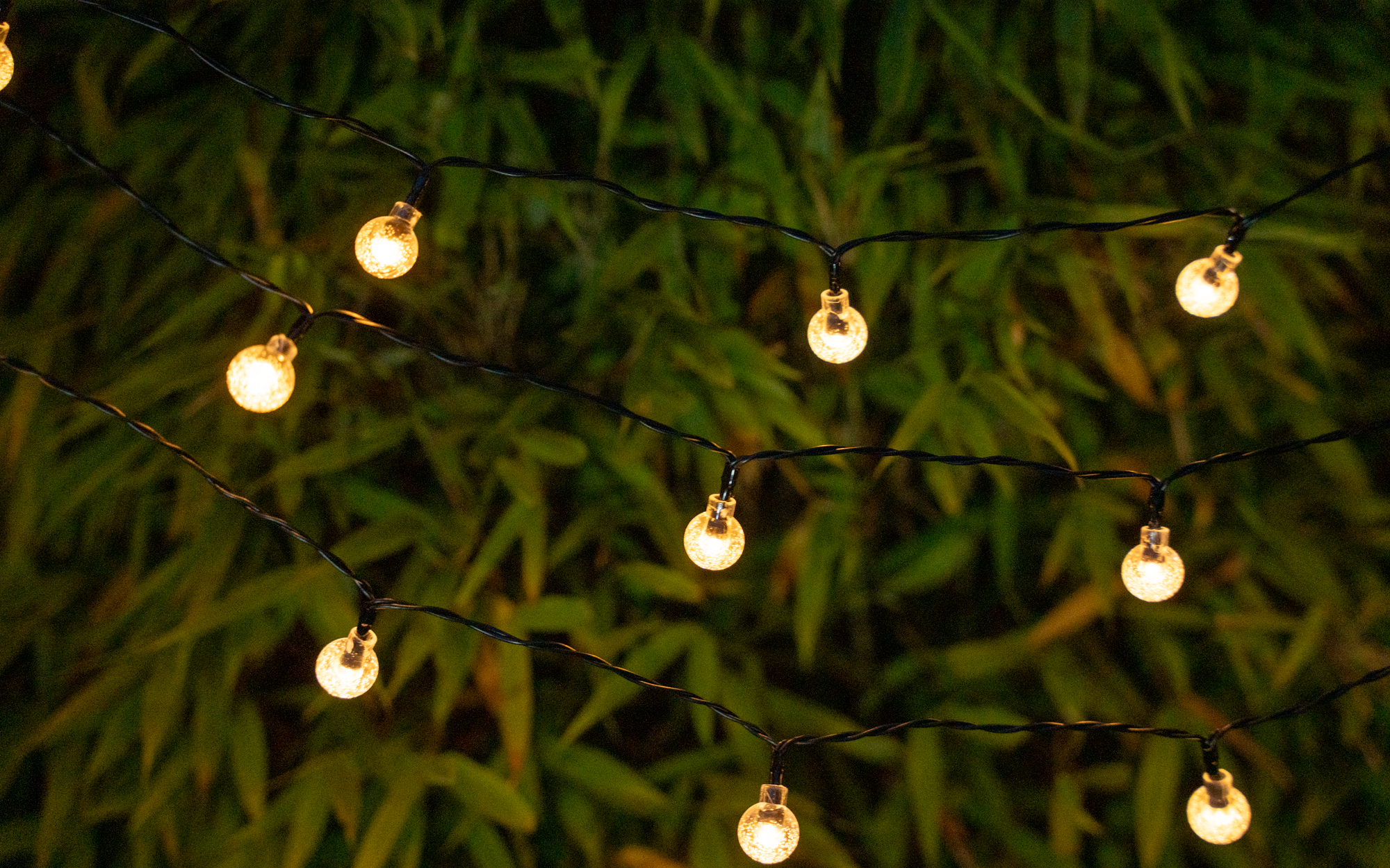 Berger Solar-Lichterkette 50 LED Kugeln