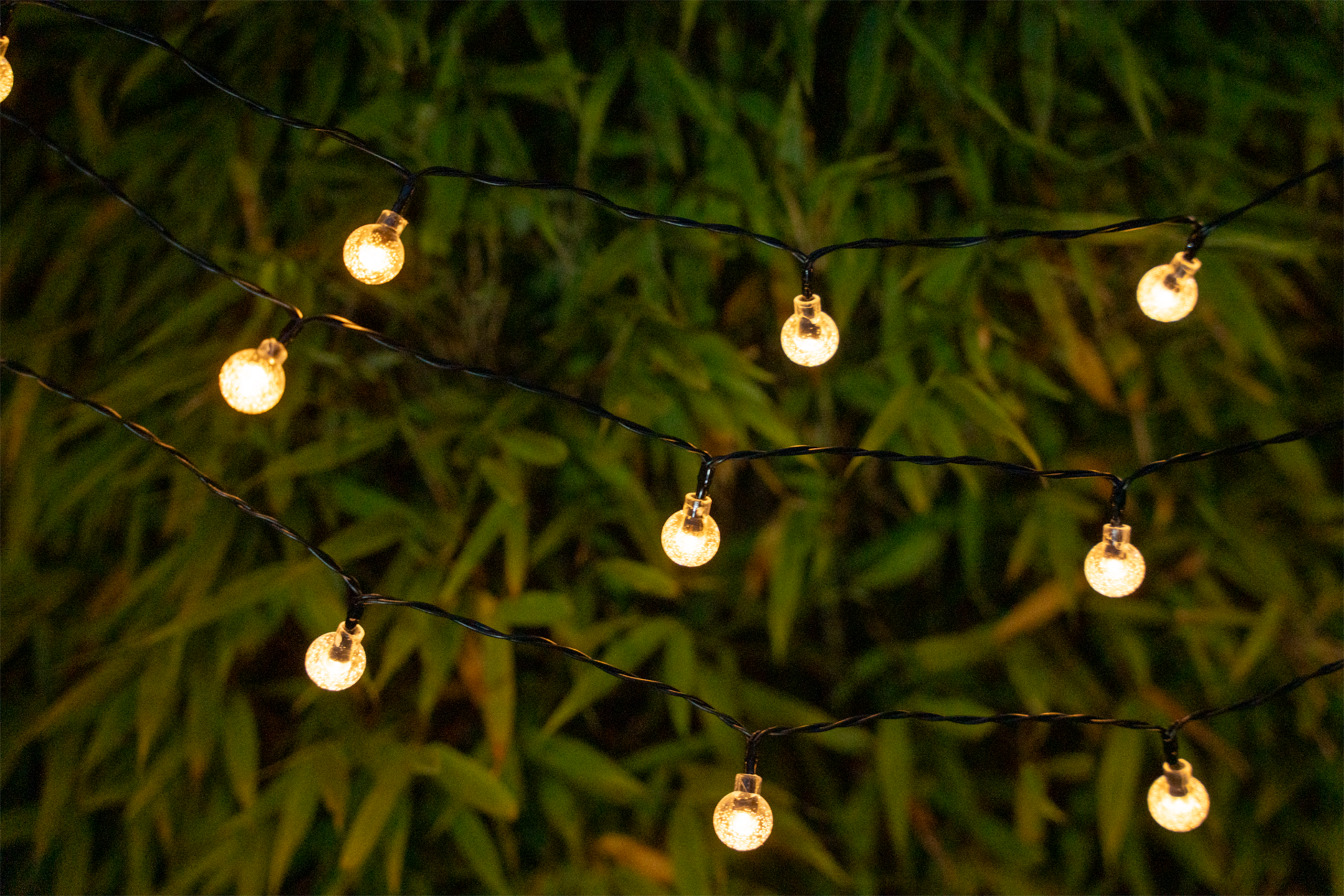 Berger Solar-Lichterkette 50 LED Kugeln