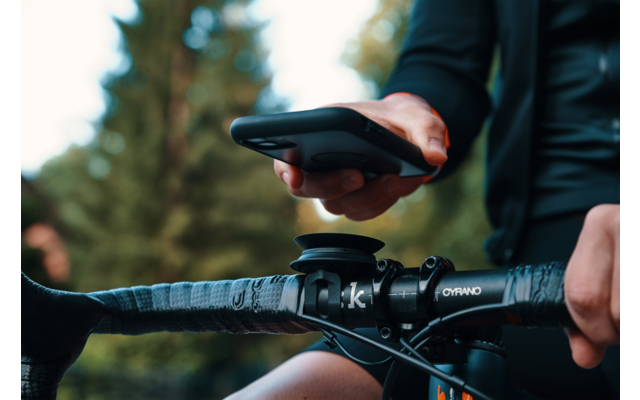 Fidlock Vacuüm stuurhouder Magnetische Smartphonehouder voor fietssturen