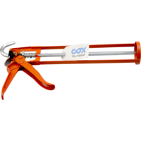 Cox 6-Kant-Skelettpistole stabile Ausf&uuml;hrung f&uuml;r Standardkartuschen 310 ml