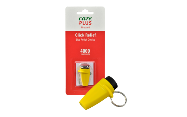 Care Plus Click Relief help against insect bites for 4000 applications