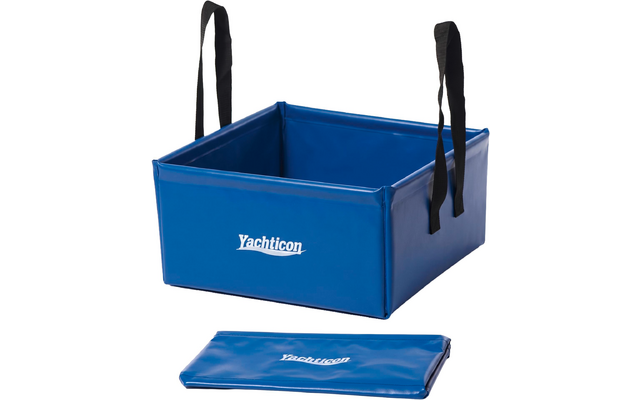Produktbild Yachticon Faltsch&uuml;ssel aus blauem Planengewebe 15 Liter  1