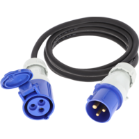 Berger CEE-Verbindungsleitung CEE-Stecker und CEE-Kupplung 5 m