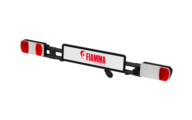 Fiamma Licence Plate Carrier lampe pour plaque d'immatriculation deep black