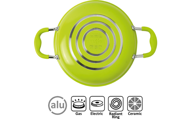 Produktbild Popote Juniper 8+1 Kochtopfset Aluminium stapelbar 1