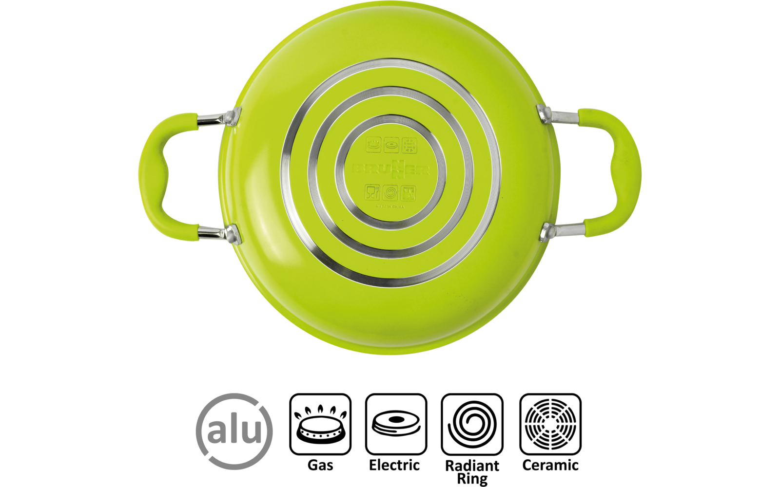 Produktbild Popote Juniper 8+1 Kochtopfset Aluminium stapelbar 1