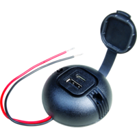 Pro car opbouw power USB-C/A dubbel stopcontact