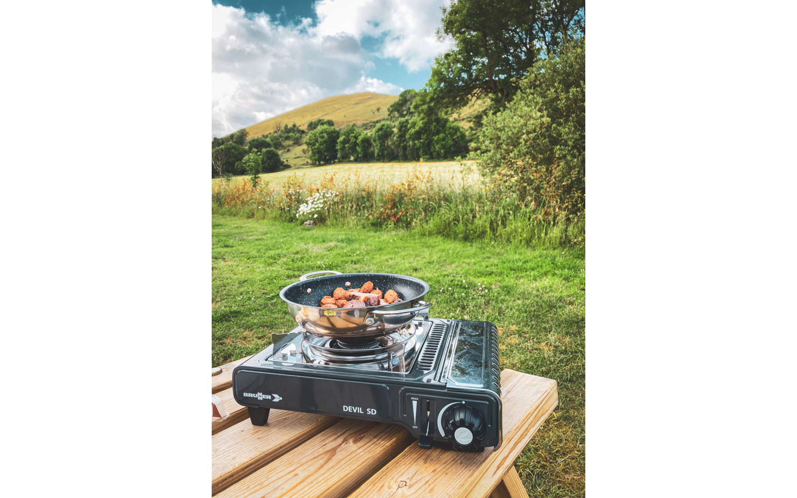 Imagen del producto Estufa de gas de cartucho Brunner Devil SD NG 2,2 kW 1