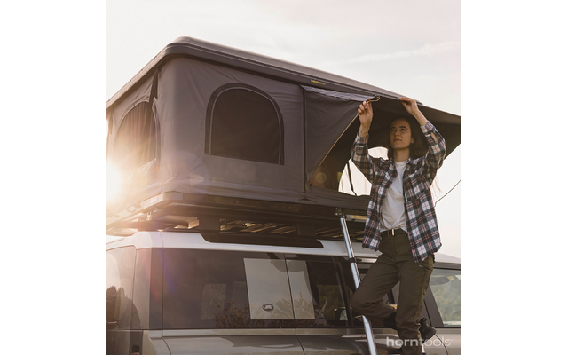 Produktbild Horntools Themis Hartschalen Dachzelt f&uuml;r 2 Personen 140 cm 1