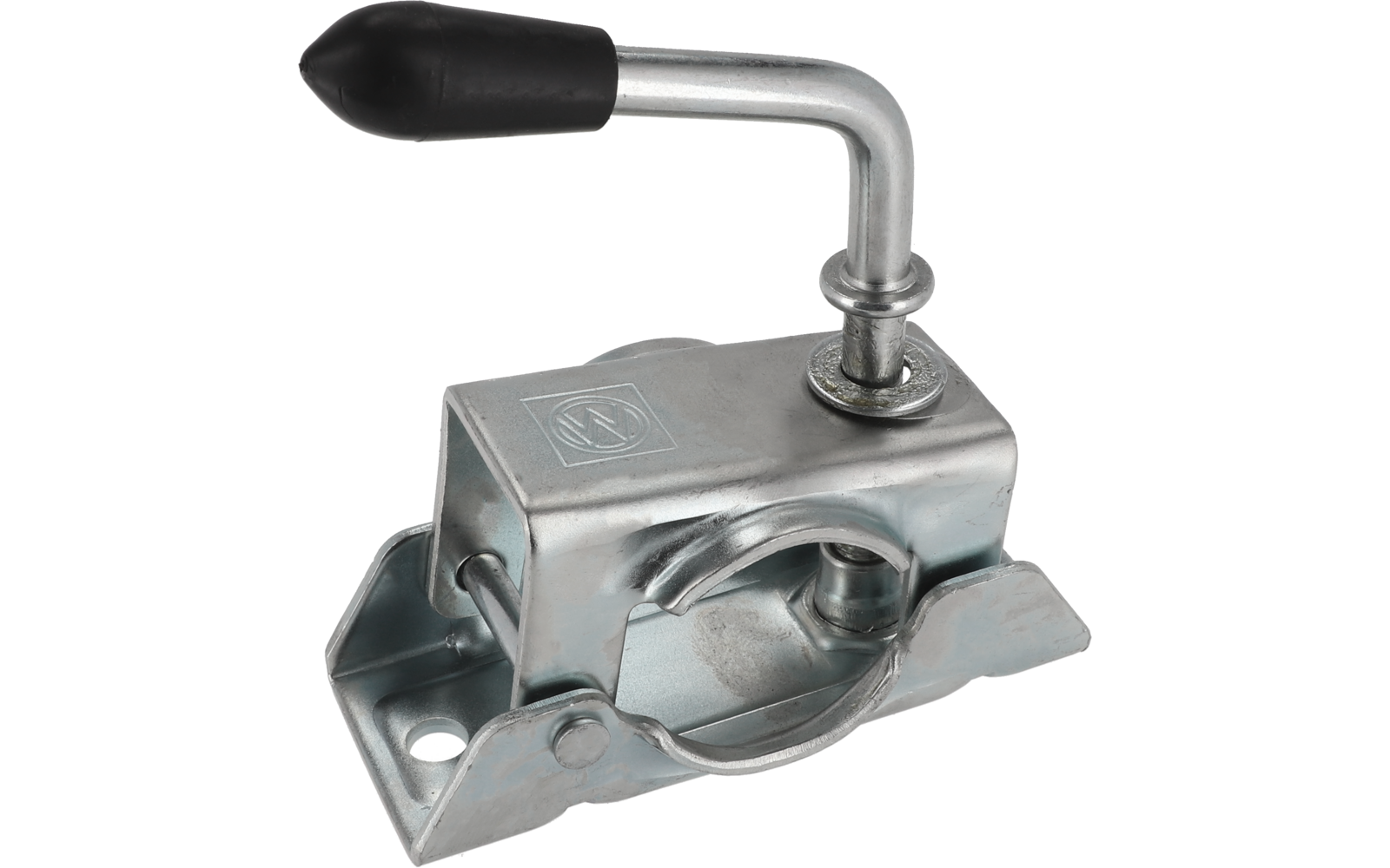 Metallklemme mit schwarzem Griff