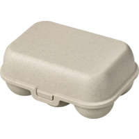 Koziol Eggs to go mini Eierbox f&uuml;r 6 Eier desert sand