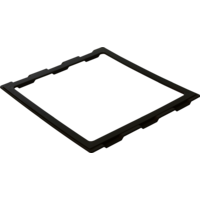 Cadre adaptateur de lanterneau pour Ducato, Boxer, Jumper 400 &times; 400 mm noir MPK