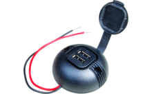Pro car opbouw power USB dubbel stopcontact