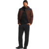 Man met winterkleding, jas, broek en muts