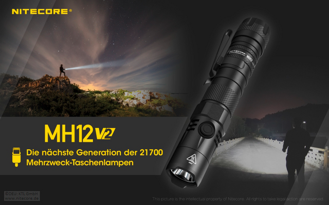 Nitecore Hybrid Flashlight MH12 V2.0