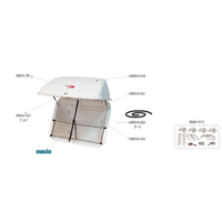 Fiamma beschermnet voor Ultra-Box 320 achterbak - Fiamma onderdeelnummer 97646-010