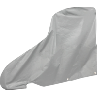 Cubierta de la campana de tim&oacute;n Walser 82 x 32 x 59 cm cloruro de polivinilo gris