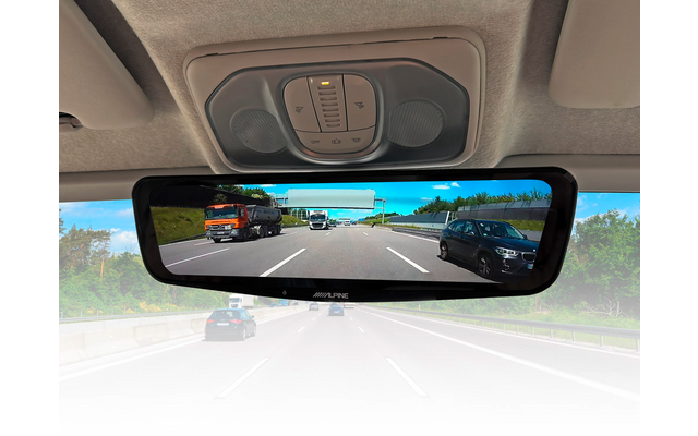 Produktbild Alpine DME-R1200 Digitaler R&uuml;ckspiegel 11,8 Zoll Full HD inklusive R&uuml;ckfahrkamera 1