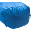 Grüezi Bag Mumienschlafsack Cloud Mummy 225 cm blau Reißverschluss links