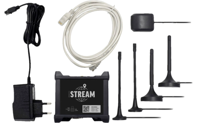 Router STREAM + Antenna Alphatronics