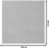 Berger Vorzeltteppich Soft 550 g/m&sup2; 200 x 600 cm grau
