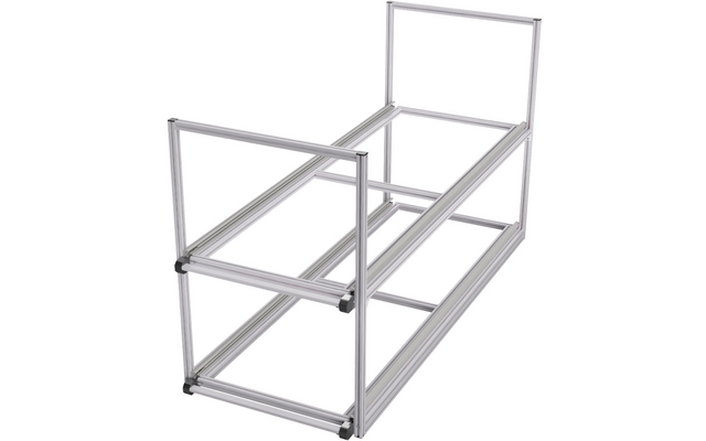 Produktbild SYS-RACK Kastenwagen Heckauszug Regalsystem 120 cm Auszugtiefe 1