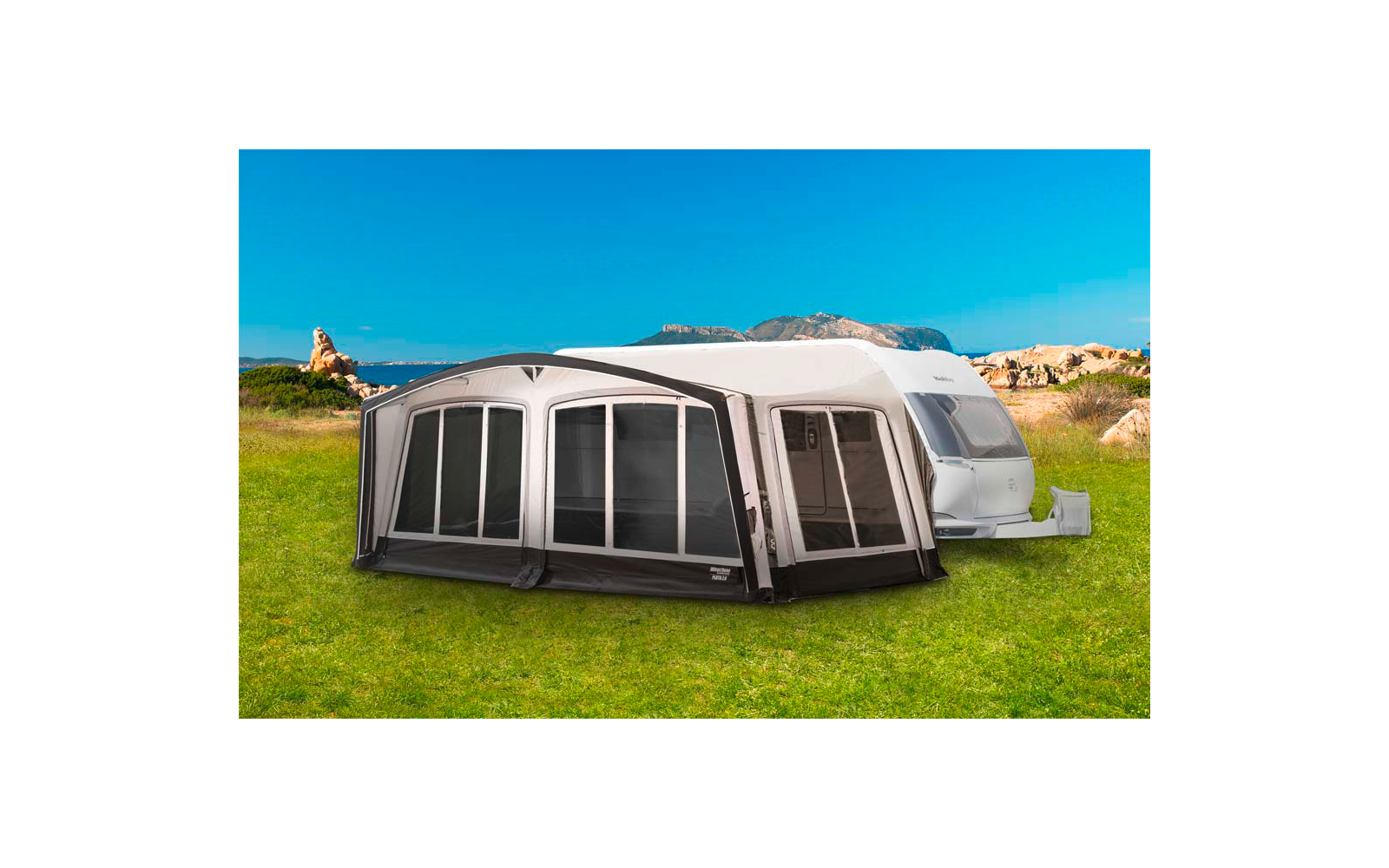 Imagen del producto Avanc&eacute; hinchable para caravana con postes hinchables Pluto 2.0 XL Westfield 1