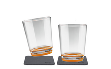Silwy Tritan Magnetgläser mit Untersetzer 2er Set (250 ml)