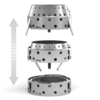 Kleine productafbeelding Petromax Atago BBQ Grill inklapbare barbecue 1