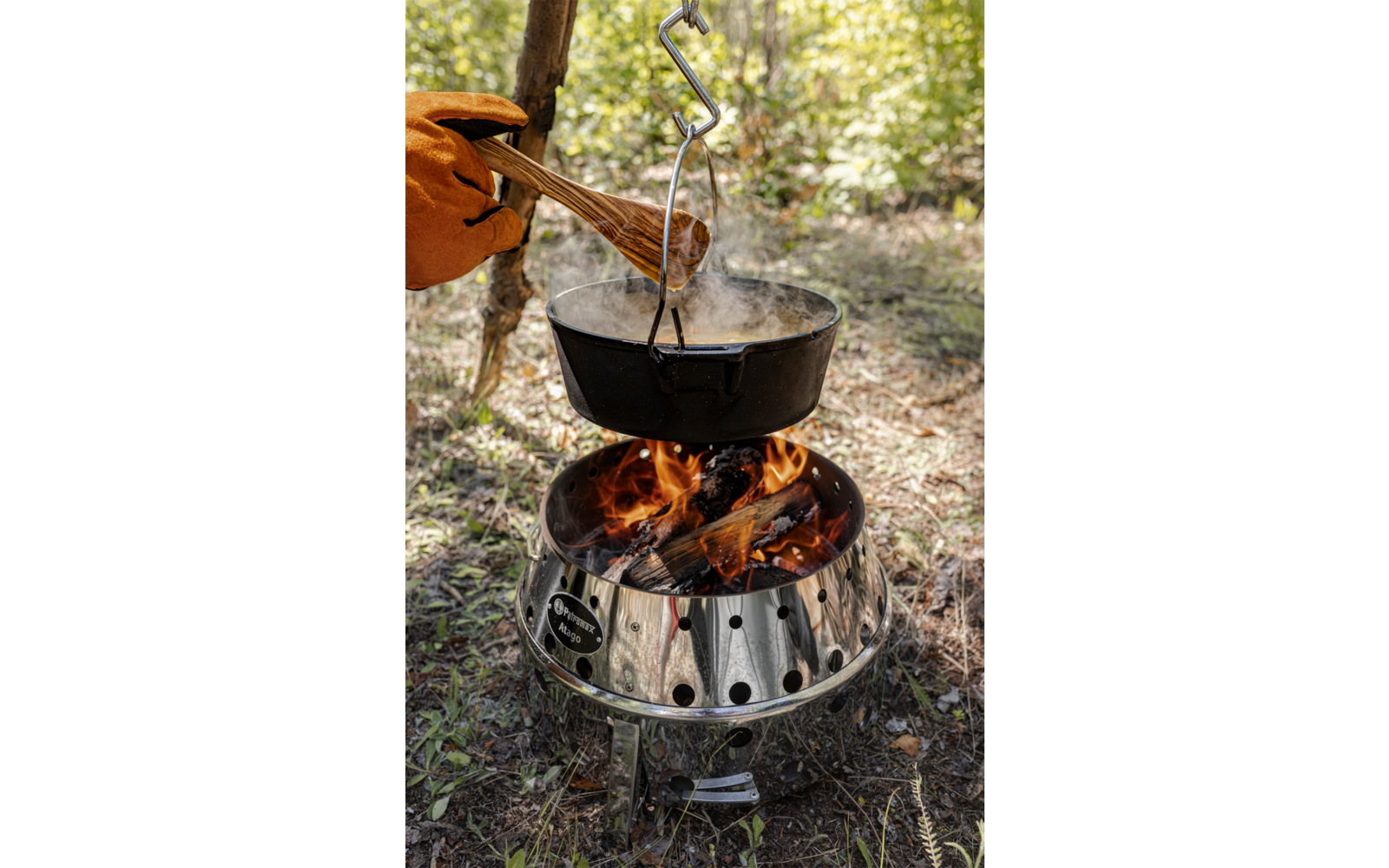 Imagen del producto Parrilla plegable de carb&oacute;n Atago Petromax 1
