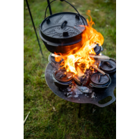 Olla holandesa con tapa y fondo plano 5,5 litros Dutch Oven Petromax