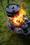 Petromax Dutch Oven Feuertopf 5,5 Liter mit Deckel und planer Boden