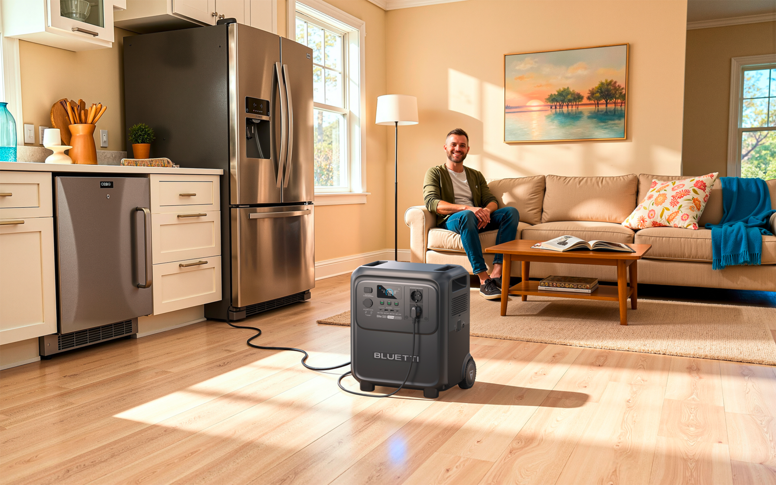 Produktbild Bluetti Elite 320 Powerstation mit USV-Funktion 3.200 Wh / 1.800 W 1