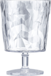 Koziol Club Light Weinglas aus  Kunststoff stapelbar / bruchsicher 250 ml crystal clear