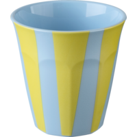 Koziol Campingbecher Nora Cup S 150 ml Stripes sweet blue