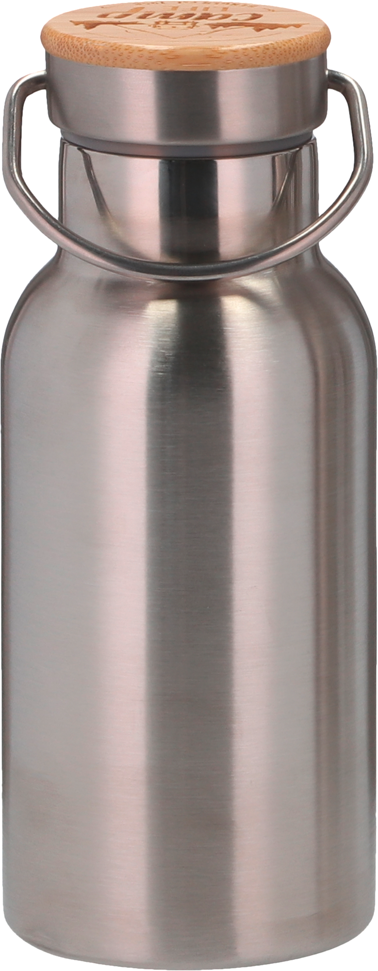 Emsa 518358 - Borraccia in acciaio inox, 0,4 l, chiusura