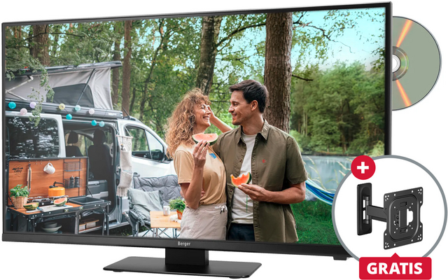 Product afbeelding Berger Advanteq Smart TV televisie met Triple Tuner en 12 / 230 V 1