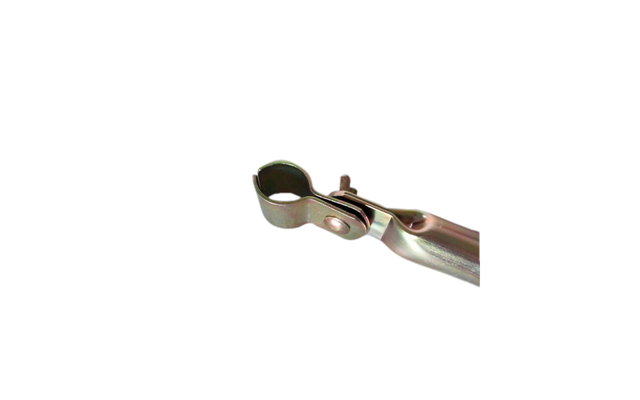 Brand additional poles for awnings and tents hurricane support with clamp and foot steel 28 mm length 165 - 260 cm