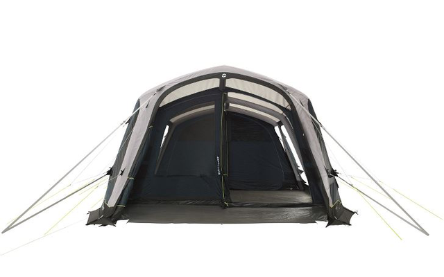 Outwell Forestville 6SA inflatable three room tunnel tent 6 people dark blue