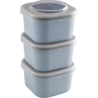 Sunware Sigma home Food to go Lunchbox 3er-Set  blau