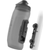 Fidlock Twist Bottle Bike Base Trinkflasche mit Haltersystem Transparent Schwarz 590 ml
