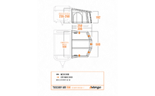 Vango aufblasbares Vorzelt für Wohnwagen Tuscany Air 500 Elements ProShield