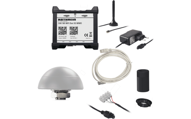 Kathrein CAR 160 WiFi Duo 5G MIMO Dual SIM Kit routeur WLAN blanc