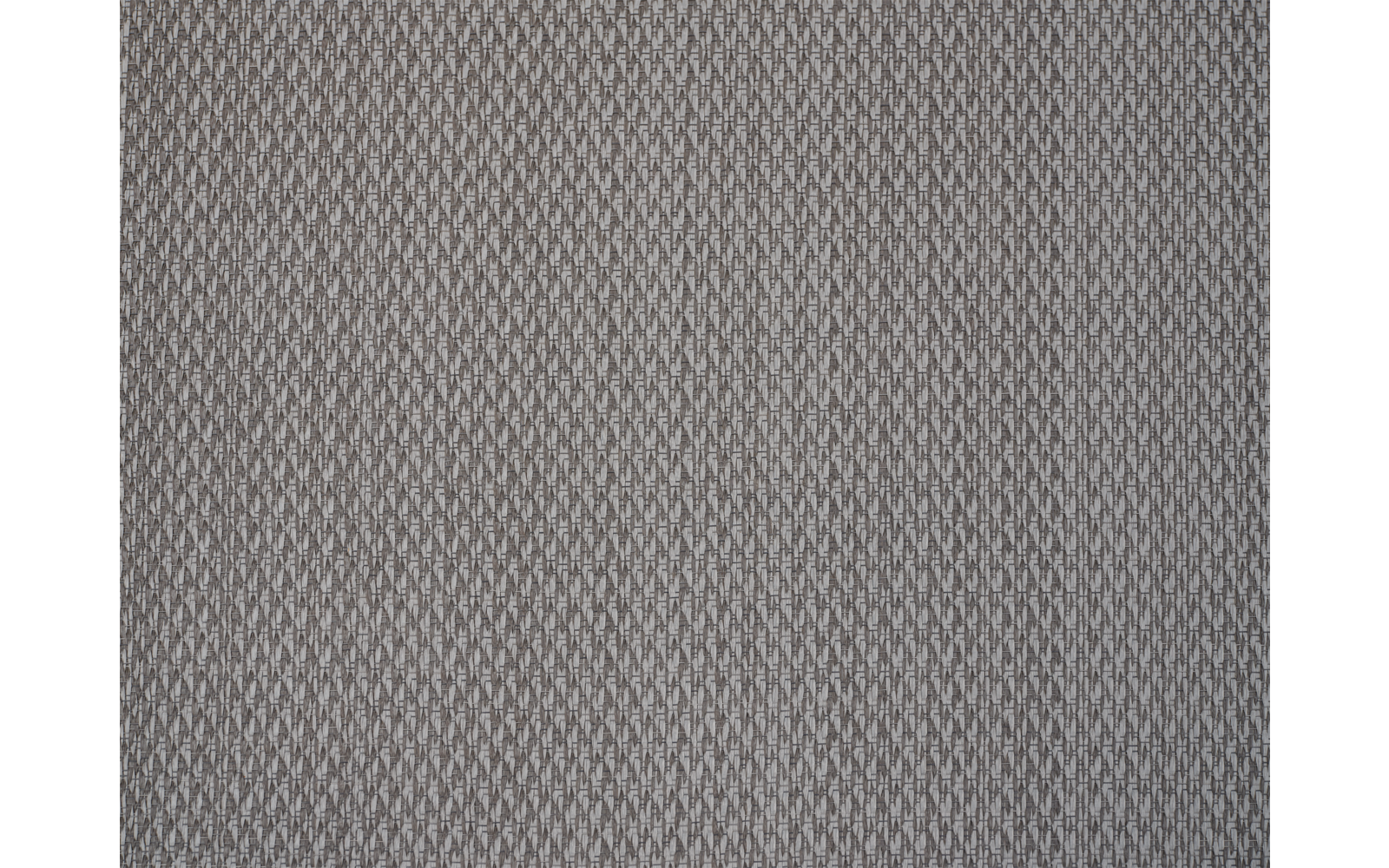 Primer plano de un textil tejido gris con un patrón diagonal