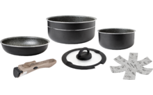 499360 - Brunner Pirate Spacemaster Mini Topfset Aluminium inkl. Tragetasche 6-teilig 