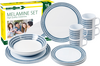 Brunner Bluebay Melamingeschirr-Set 16-tlg.